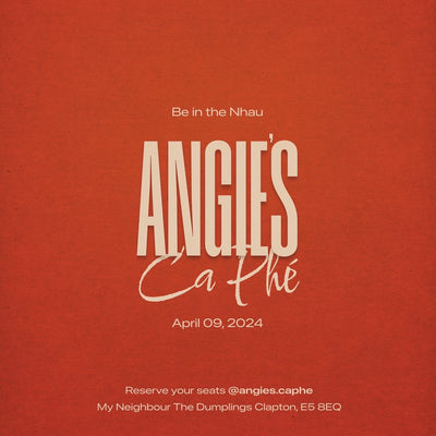 Angies Ca Phe Supper Club 9th Of April 2024
