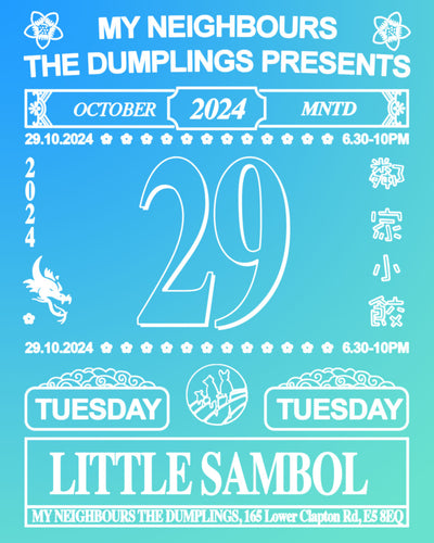 LITTLE SAMBOL X MNTD 29TH OCTOBER