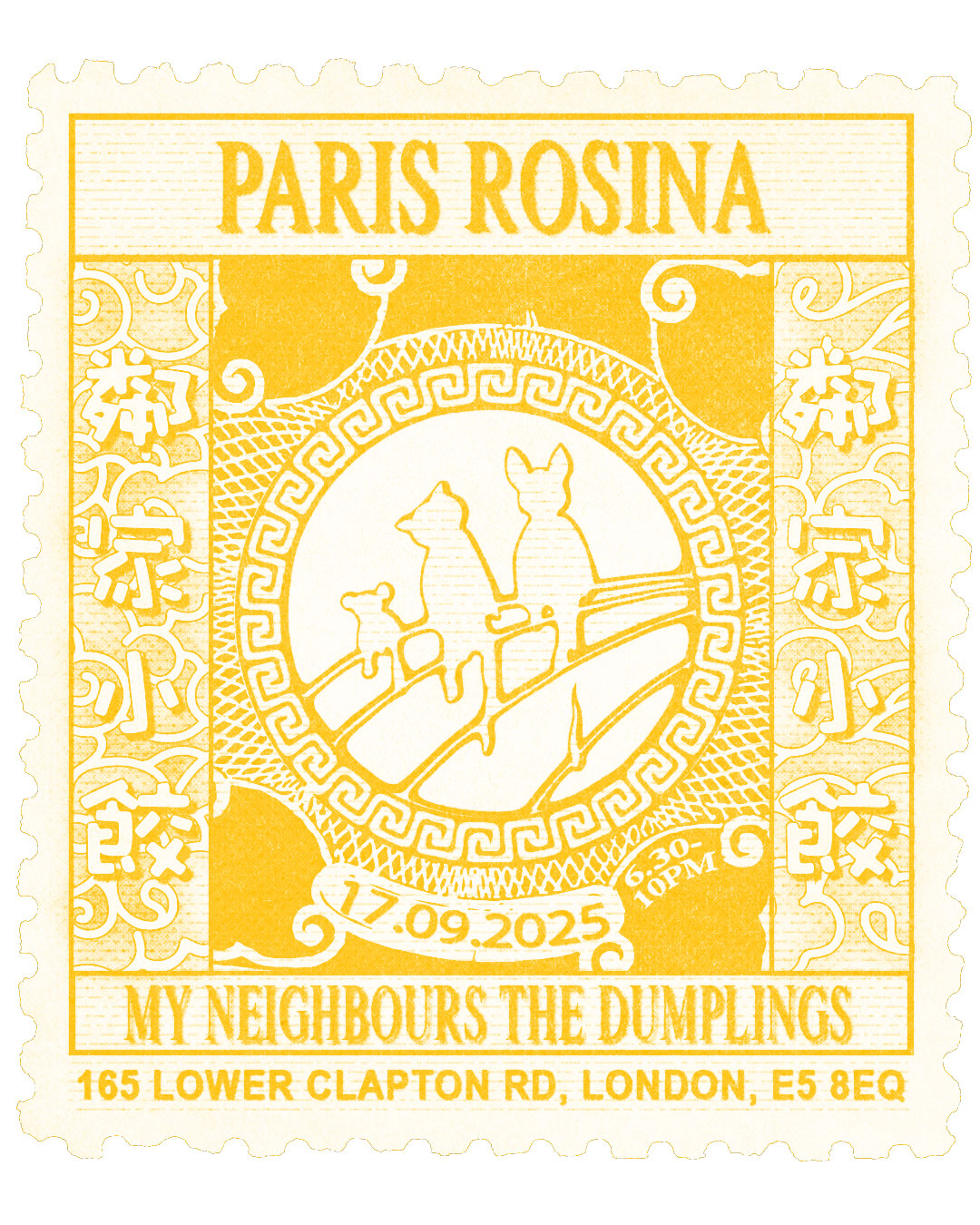 PARIS ROSINA X MNTD 17 SEPTEMBER